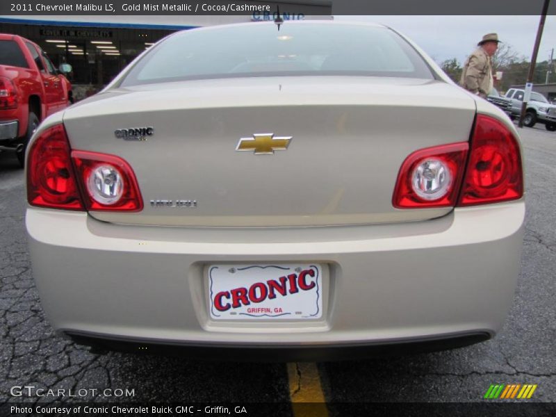 Gold Mist Metallic / Cocoa/Cashmere 2011 Chevrolet Malibu LS