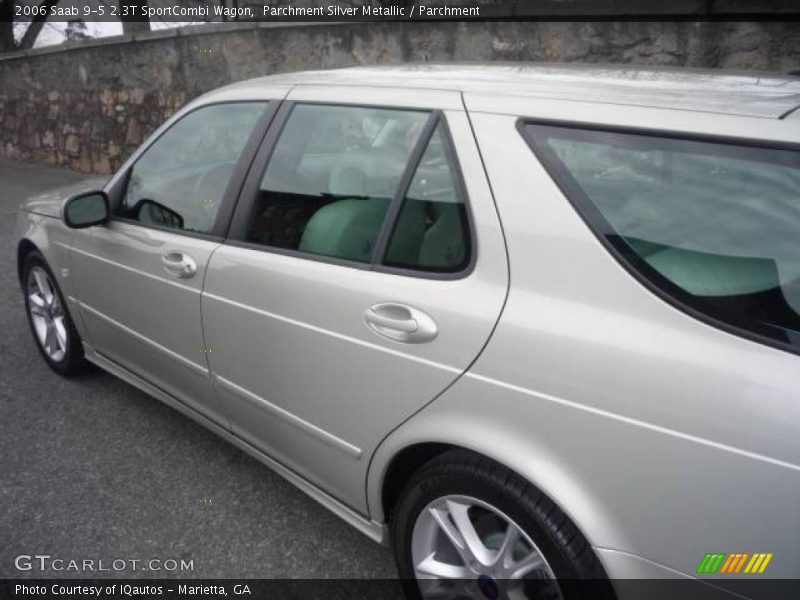 Parchment Silver Metallic / Parchment 2006 Saab 9-5 2.3T SportCombi Wagon