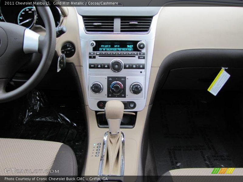 Gold Mist Metallic / Cocoa/Cashmere 2011 Chevrolet Malibu LS