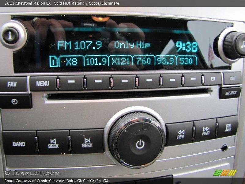 Gold Mist Metallic / Cocoa/Cashmere 2011 Chevrolet Malibu LS