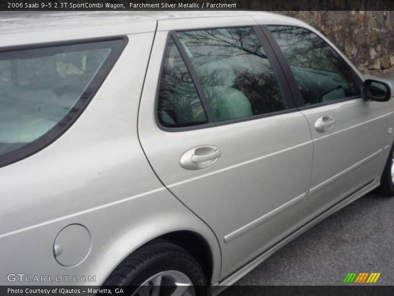 Parchment Silver Metallic / Parchment 2006 Saab 9-5 2.3T SportCombi Wagon
