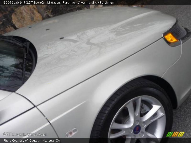 Parchment Silver Metallic / Parchment 2006 Saab 9-5 2.3T SportCombi Wagon