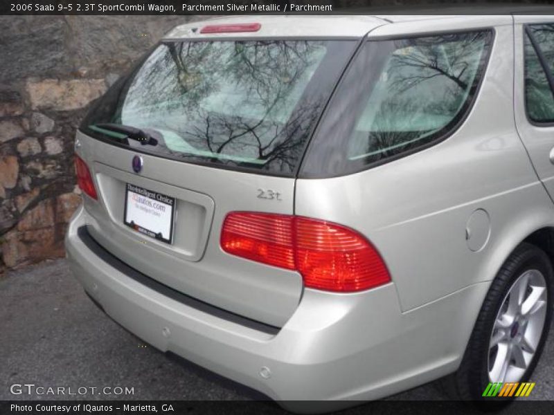 Parchment Silver Metallic / Parchment 2006 Saab 9-5 2.3T SportCombi Wagon