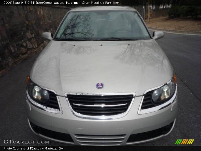 Parchment Silver Metallic / Parchment 2006 Saab 9-5 2.3T SportCombi Wagon