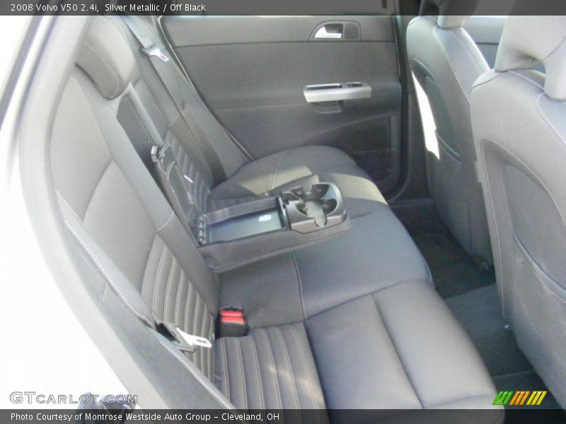 Silver Metallic / Off Black 2008 Volvo V50 2.4i