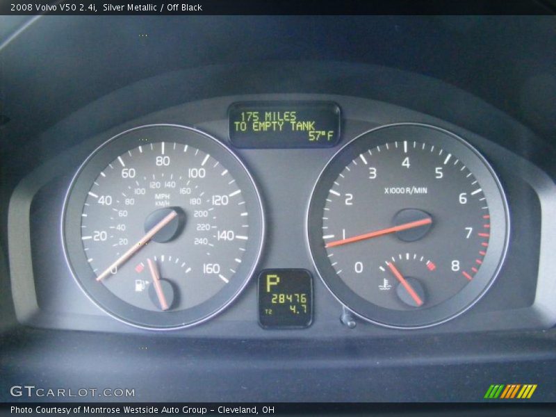  2008 V50 2.4i 2.4i Gauges