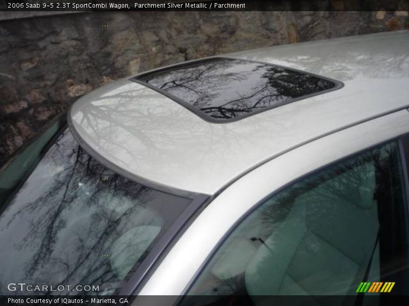Parchment Silver Metallic / Parchment 2006 Saab 9-5 2.3T SportCombi Wagon