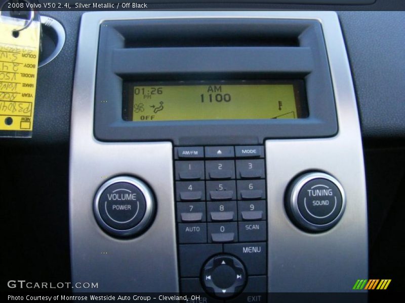 Controls of 2008 V50 2.4i