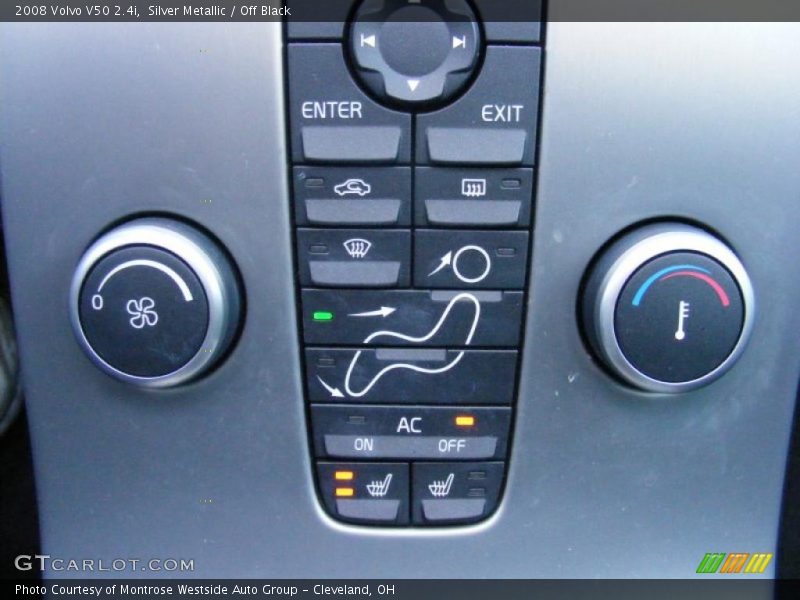 Controls of 2008 V50 2.4i