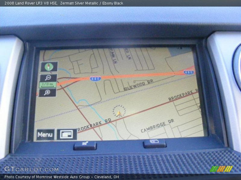 Navigation of 2008 LR3 V8 HSE