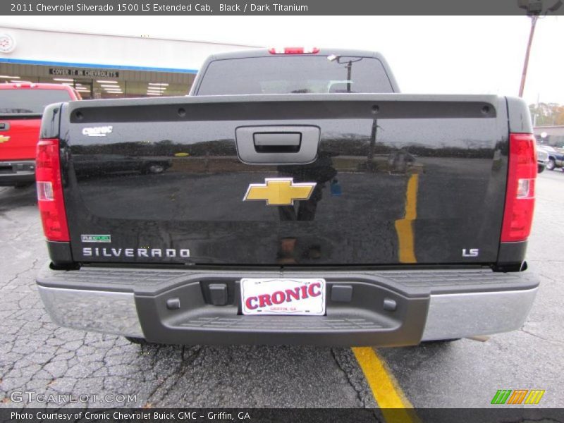 Black / Dark Titanium 2011 Chevrolet Silverado 1500 LS Extended Cab