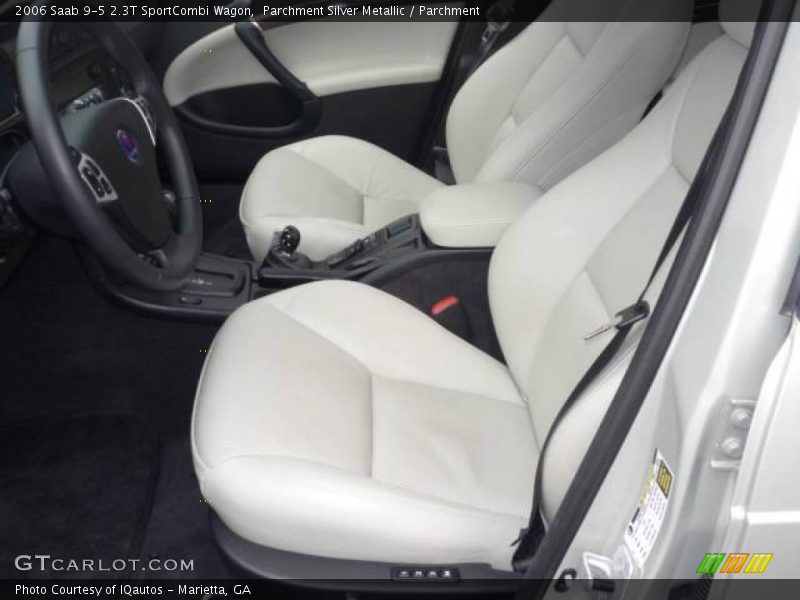 Parchment Silver Metallic / Parchment 2006 Saab 9-5 2.3T SportCombi Wagon