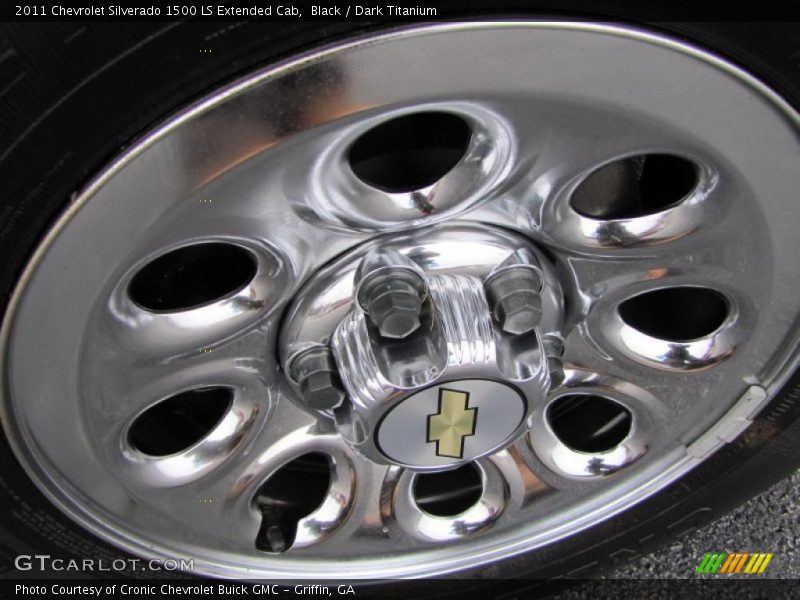 Black / Dark Titanium 2011 Chevrolet Silverado 1500 LS Extended Cab