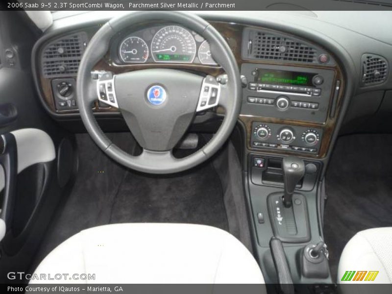 Parchment Silver Metallic / Parchment 2006 Saab 9-5 2.3T SportCombi Wagon