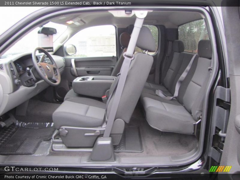 Black / Dark Titanium 2011 Chevrolet Silverado 1500 LS Extended Cab