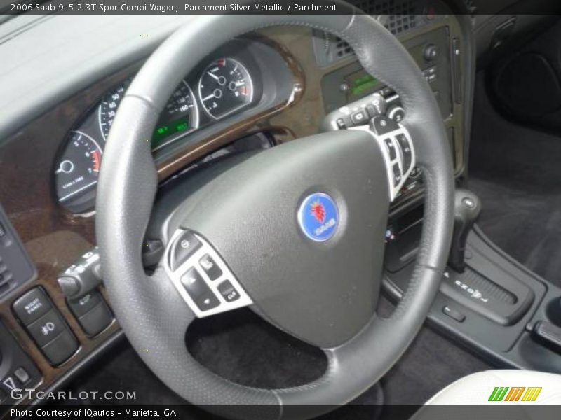 Parchment Silver Metallic / Parchment 2006 Saab 9-5 2.3T SportCombi Wagon