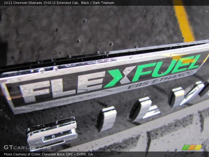 Black / Dark Titanium 2011 Chevrolet Silverado 1500 LS Extended Cab