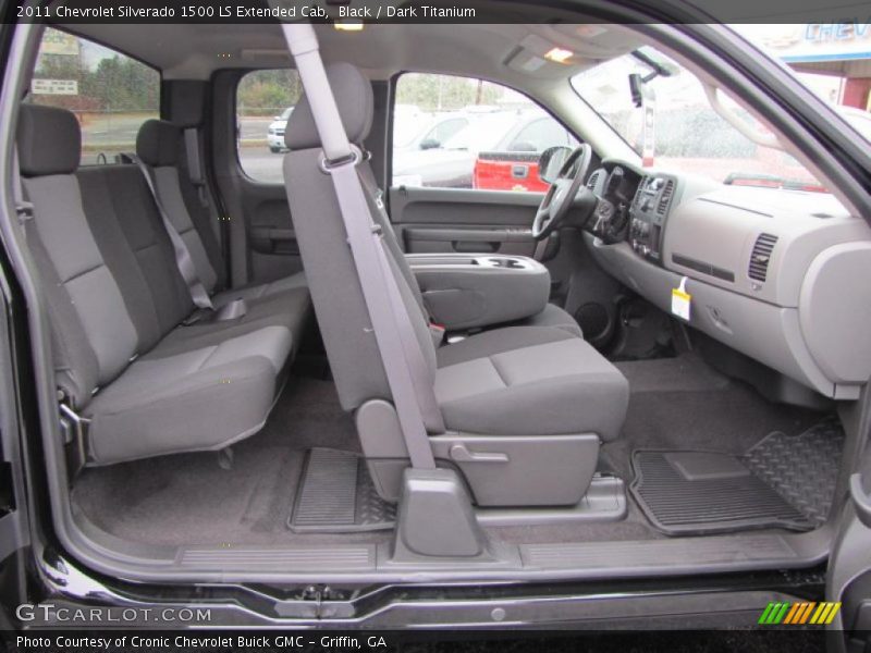 Black / Dark Titanium 2011 Chevrolet Silverado 1500 LS Extended Cab