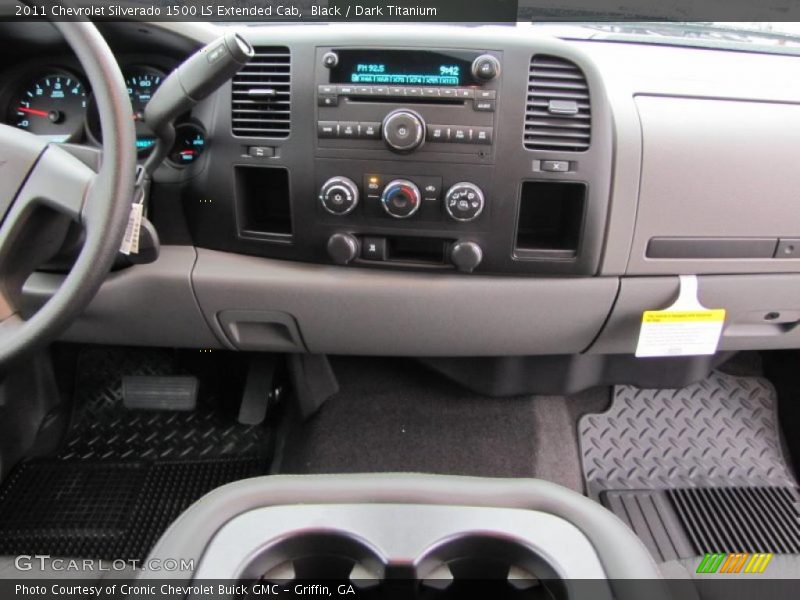 Black / Dark Titanium 2011 Chevrolet Silverado 1500 LS Extended Cab