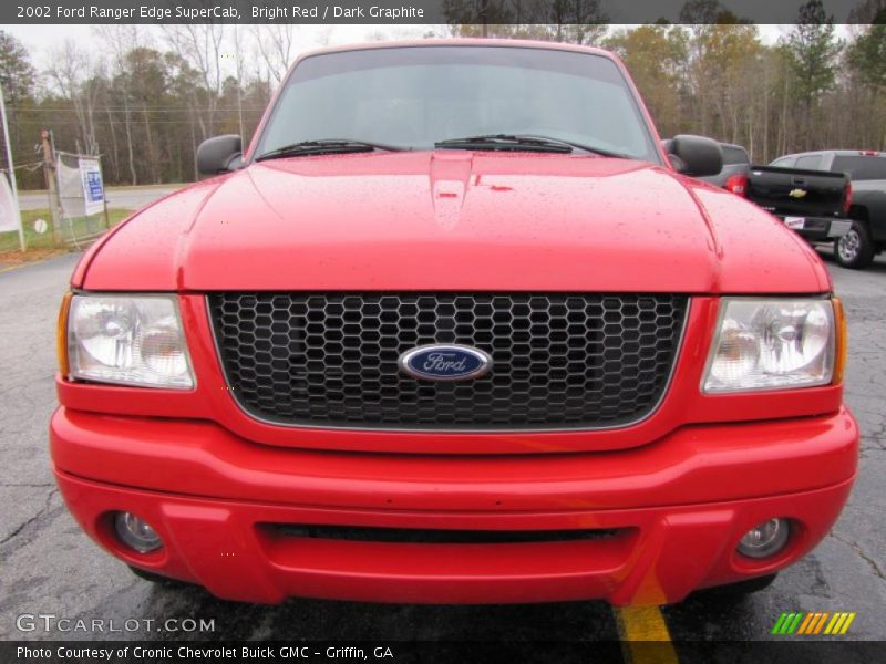 Bright Red / Dark Graphite 2002 Ford Ranger Edge SuperCab
