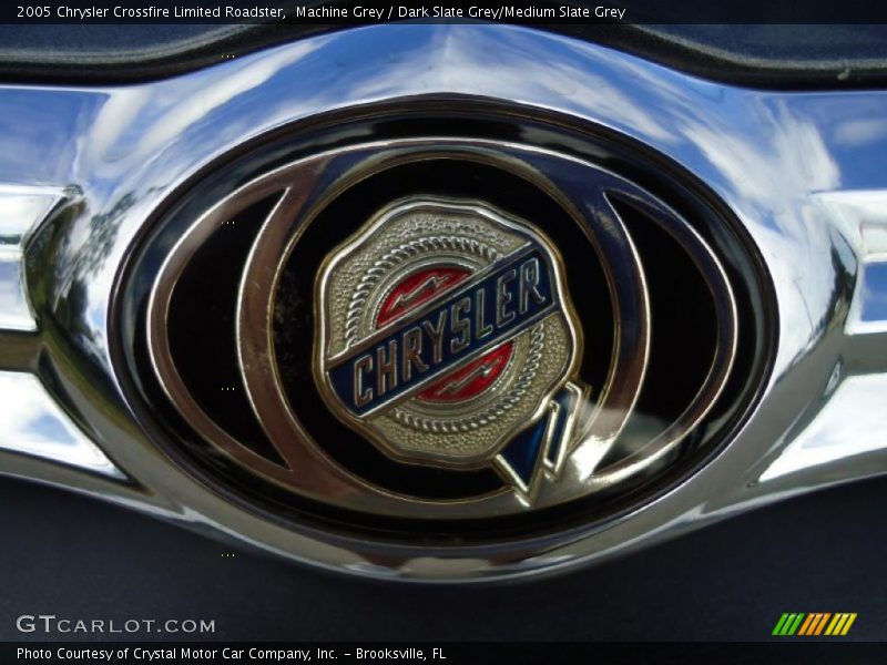 Machine Grey / Dark Slate Grey/Medium Slate Grey 2005 Chrysler Crossfire Limited Roadster