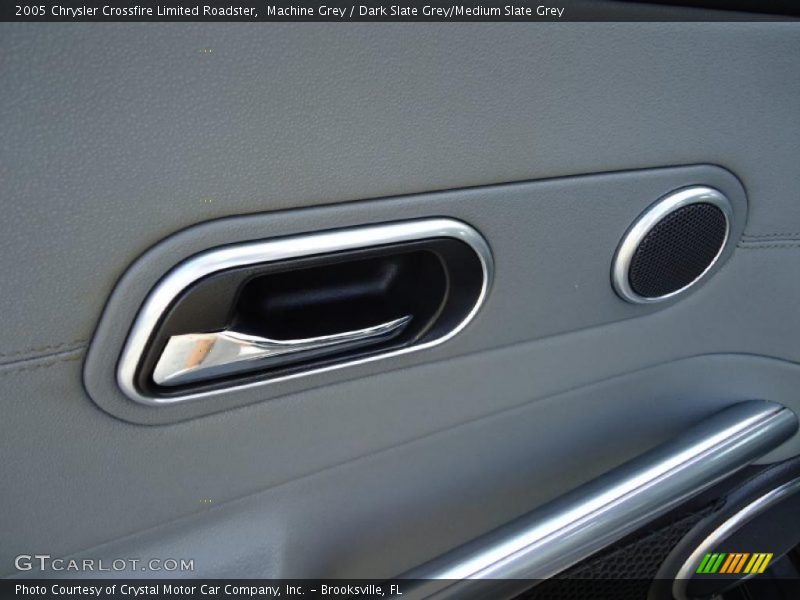 Machine Grey / Dark Slate Grey/Medium Slate Grey 2005 Chrysler Crossfire Limited Roadster