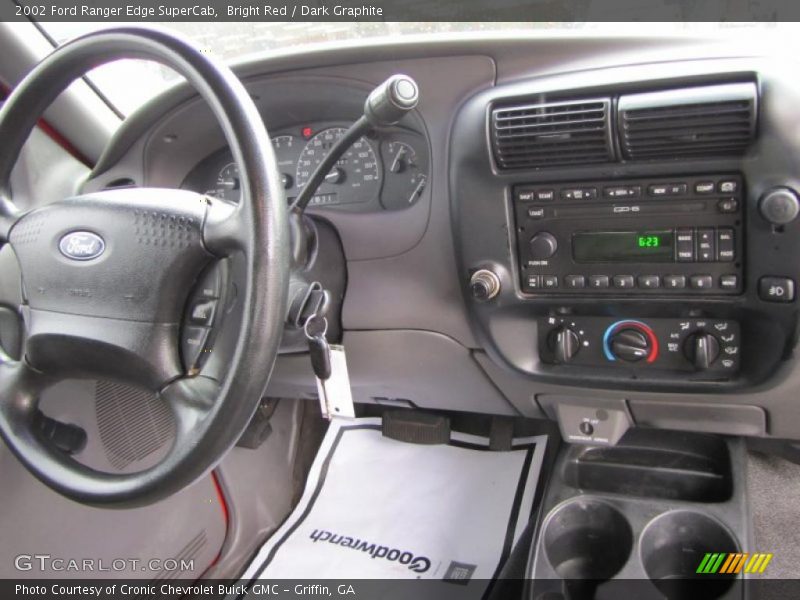 Bright Red / Dark Graphite 2002 Ford Ranger Edge SuperCab