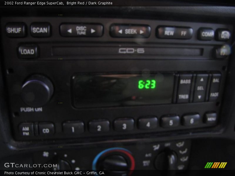 Bright Red / Dark Graphite 2002 Ford Ranger Edge SuperCab