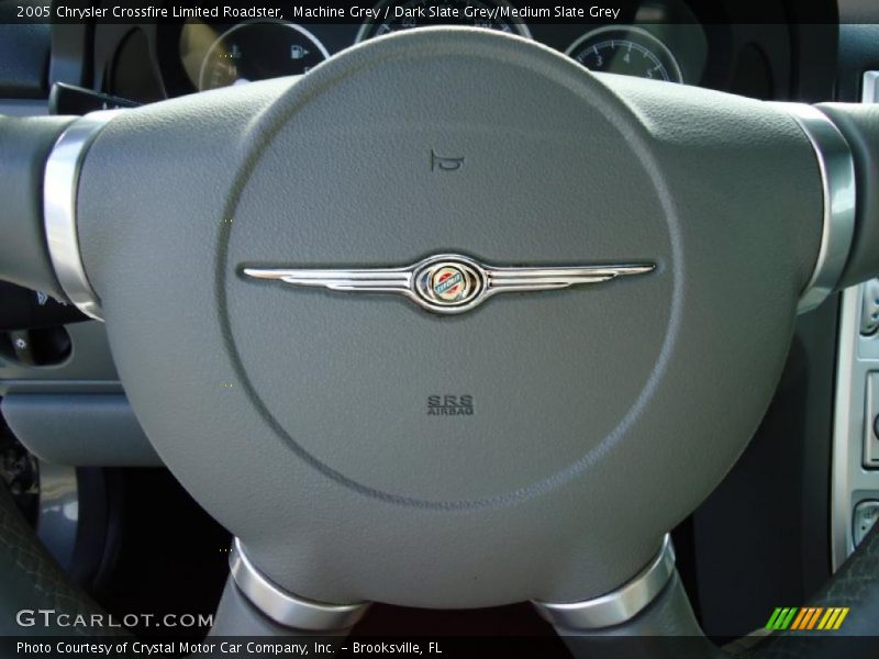 Machine Grey / Dark Slate Grey/Medium Slate Grey 2005 Chrysler Crossfire Limited Roadster