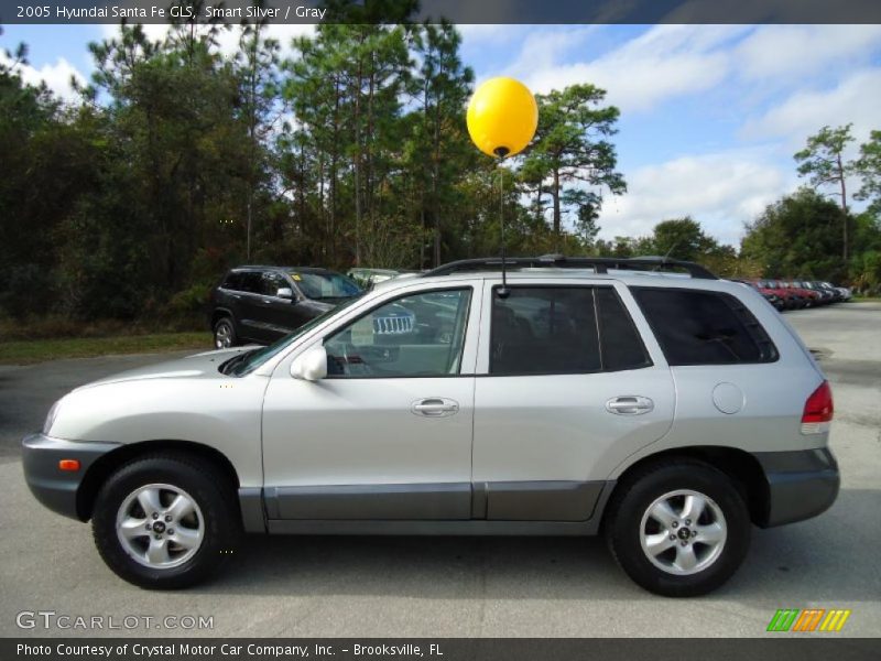 Smart Silver / Gray 2005 Hyundai Santa Fe GLS