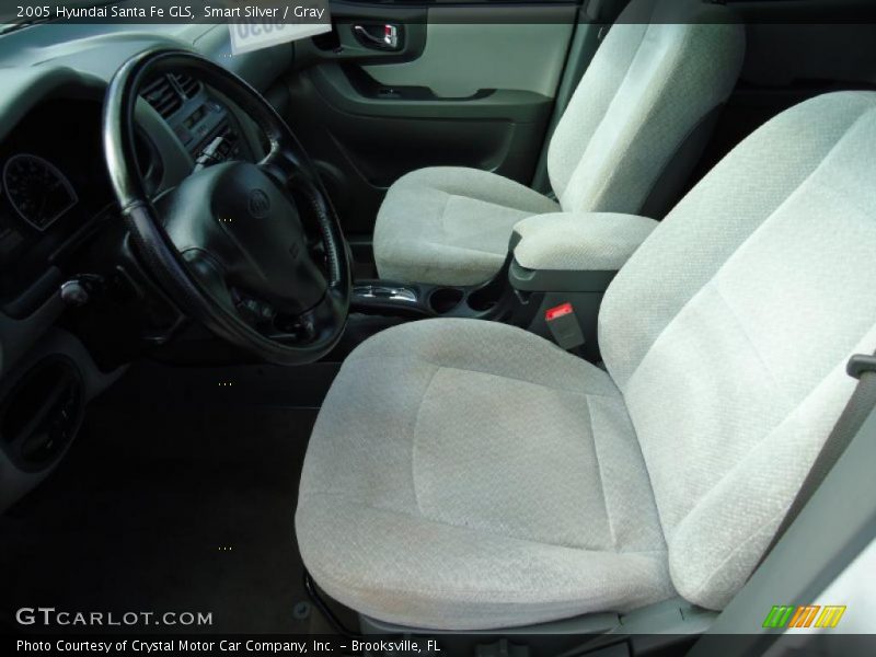 Smart Silver / Gray 2005 Hyundai Santa Fe GLS