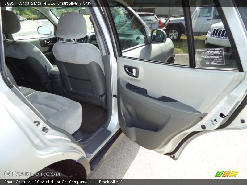 Smart Silver / Gray 2005 Hyundai Santa Fe GLS