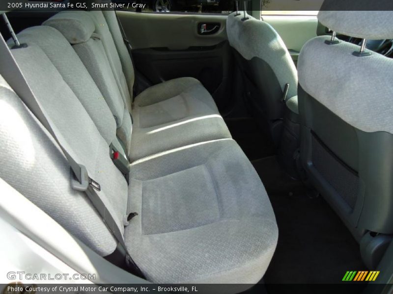 Smart Silver / Gray 2005 Hyundai Santa Fe GLS