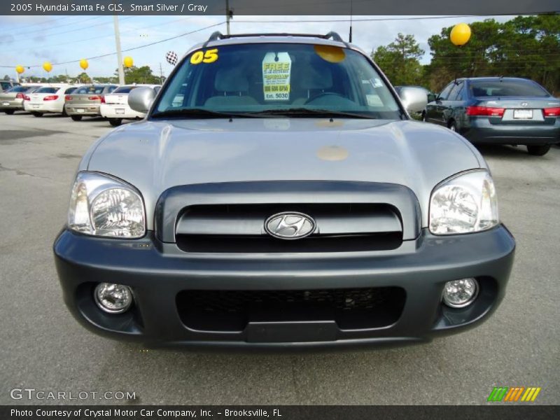 Smart Silver / Gray 2005 Hyundai Santa Fe GLS