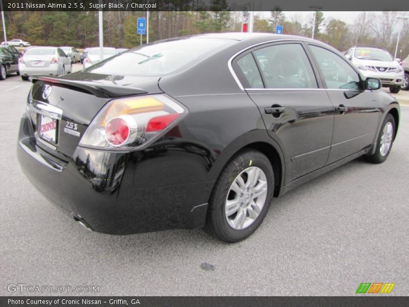 Super Black / Charcoal 2011 Nissan Altima 2.5 S