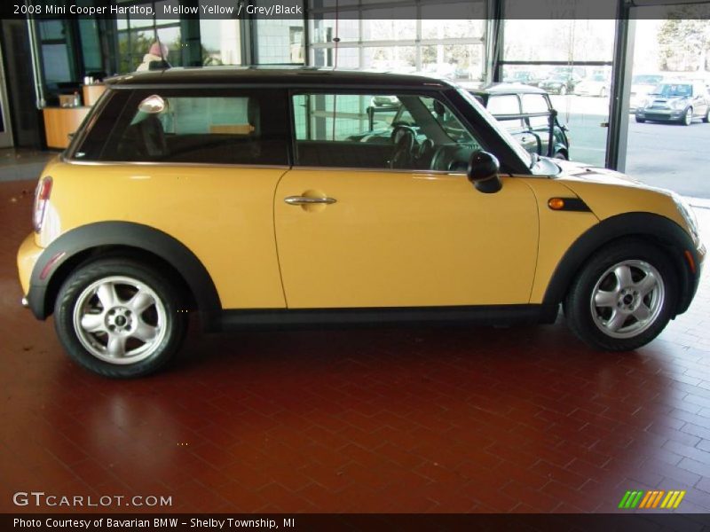 Mellow Yellow / Grey/Black 2008 Mini Cooper Hardtop
