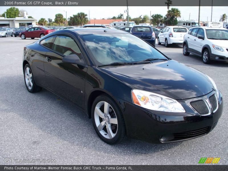 Black / Ebony 2006 Pontiac G6 GTP Coupe