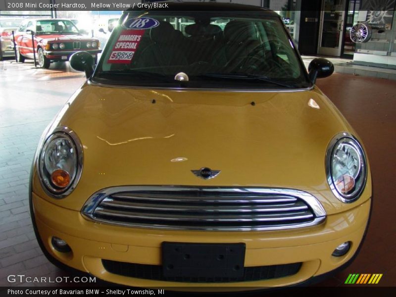 Mellow Yellow / Grey/Black 2008 Mini Cooper Hardtop