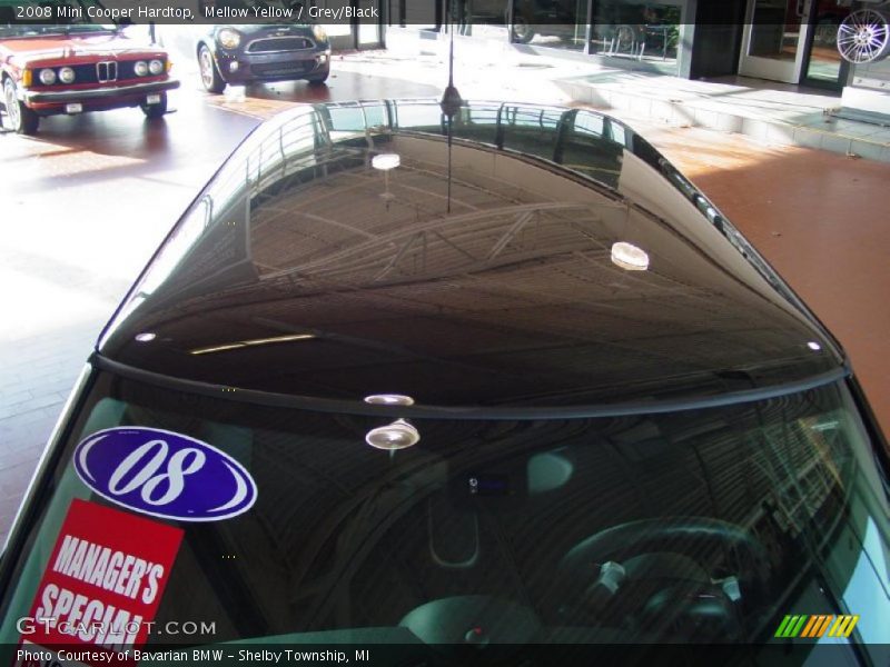 Mellow Yellow / Grey/Black 2008 Mini Cooper Hardtop