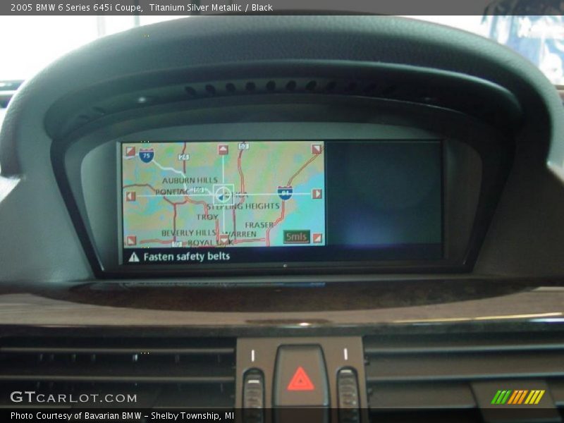 Navigation of 2005 6 Series 645i Coupe