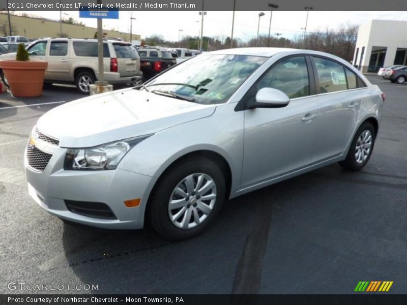Silver Ice Metallic / Medium Titanium 2011 Chevrolet Cruze LT