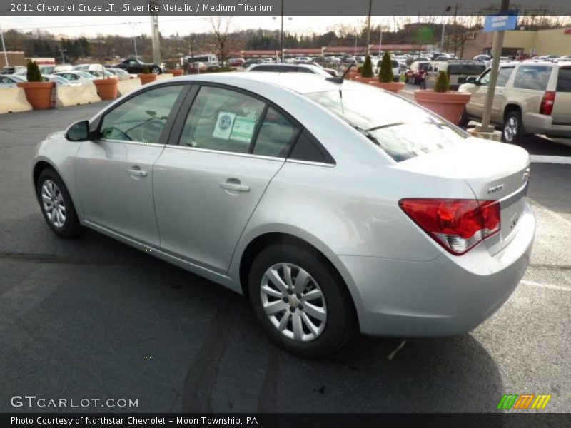 Silver Ice Metallic / Medium Titanium 2011 Chevrolet Cruze LT