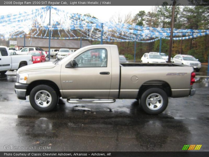 Light Khaki Metallic / Khaki 2008 Dodge Ram 1500 SXT Regular Cab