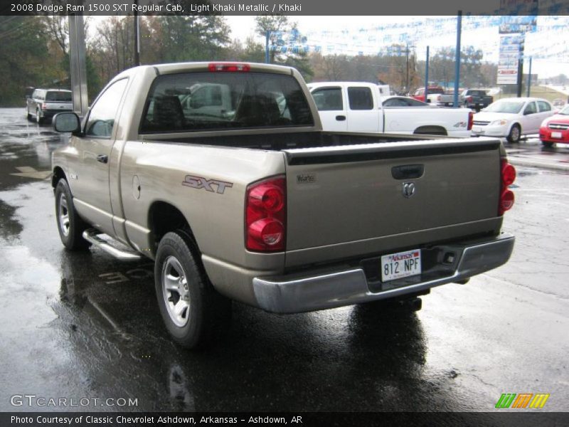 Light Khaki Metallic / Khaki 2008 Dodge Ram 1500 SXT Regular Cab
