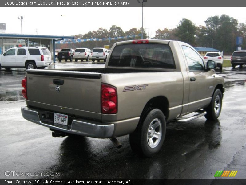 Light Khaki Metallic / Khaki 2008 Dodge Ram 1500 SXT Regular Cab