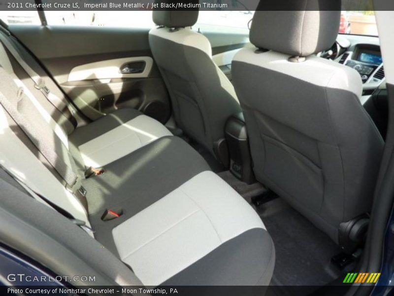 Imperial Blue Metallic / Jet Black/Medium Titanium 2011 Chevrolet Cruze LS