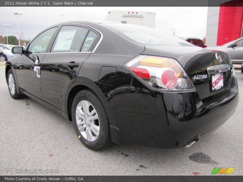 Super Black / Charcoal 2011 Nissan Altima 2.5 S