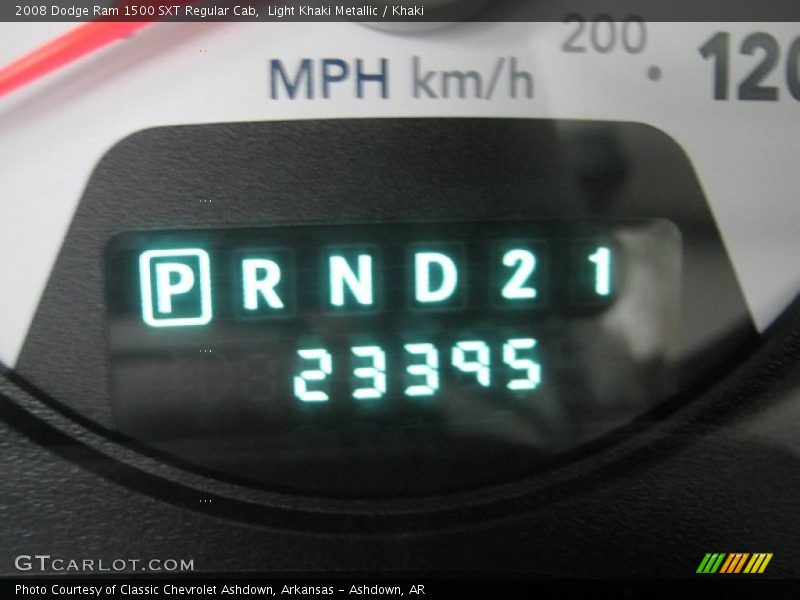 Light Khaki Metallic / Khaki 2008 Dodge Ram 1500 SXT Regular Cab