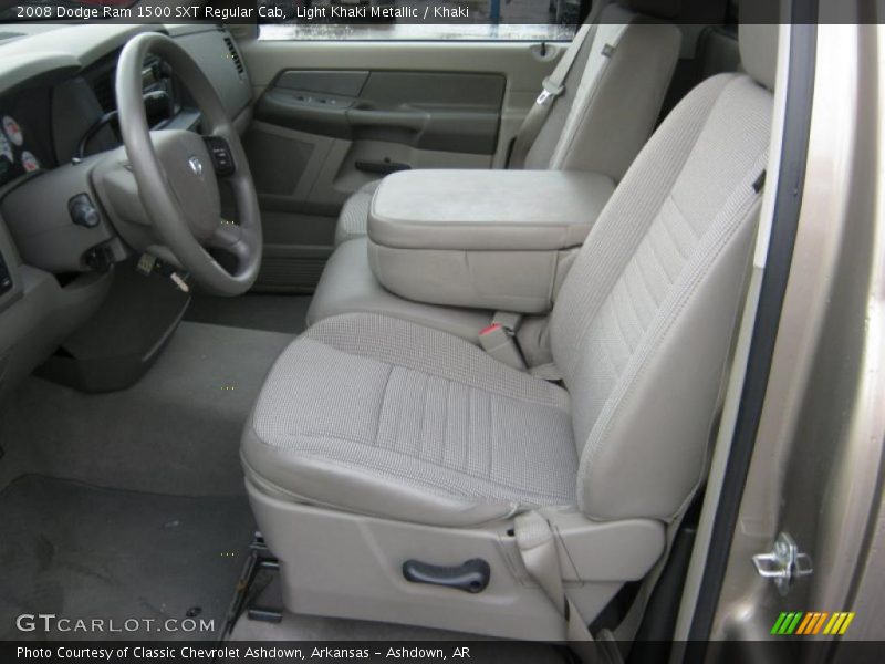 Light Khaki Metallic / Khaki 2008 Dodge Ram 1500 SXT Regular Cab