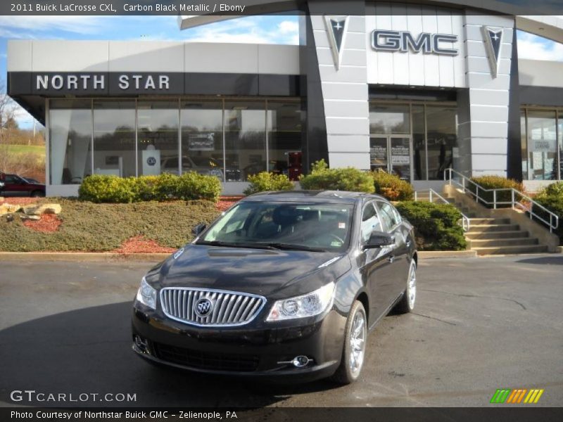Carbon Black Metallic / Ebony 2011 Buick LaCrosse CXL